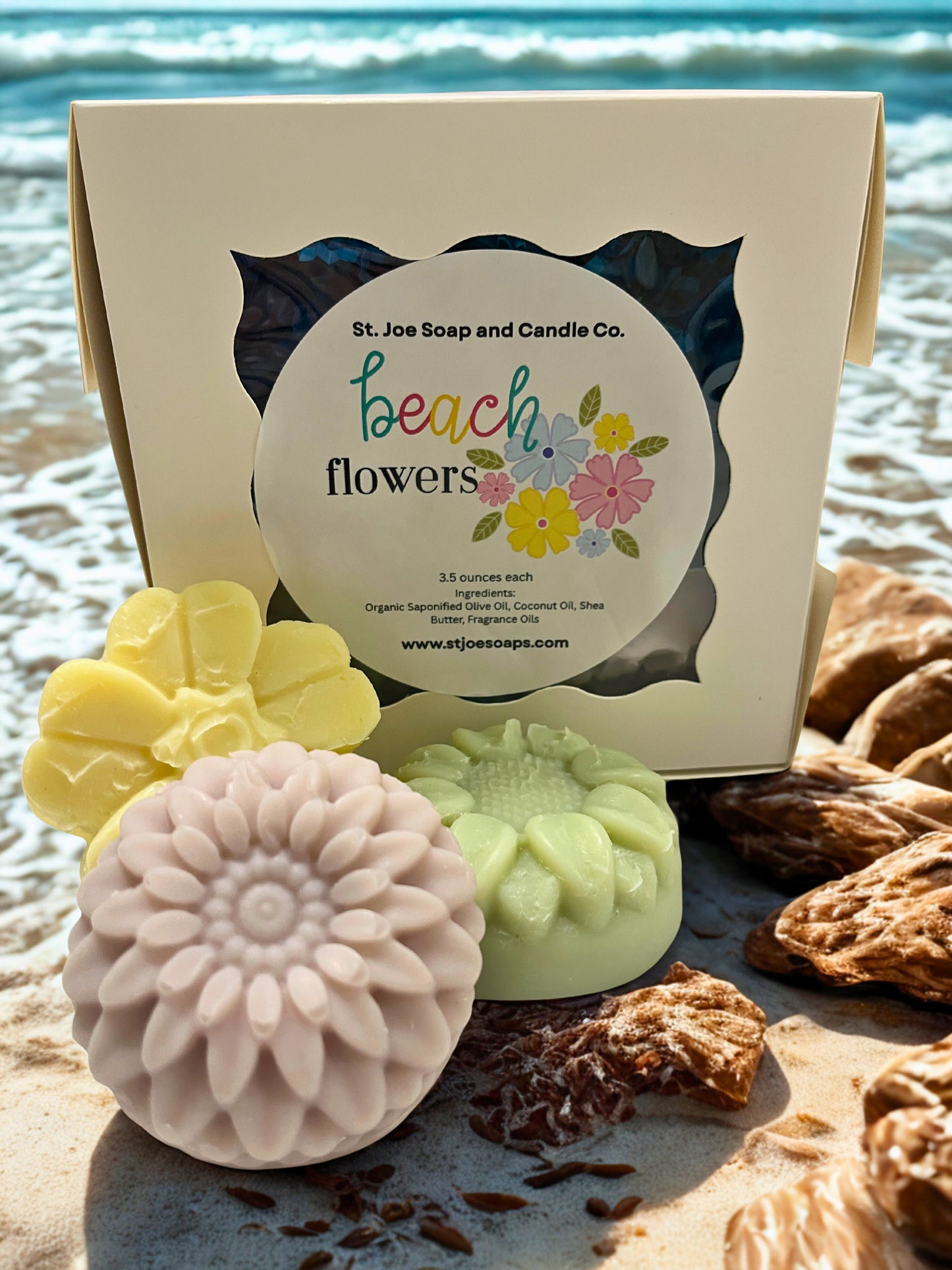 Soap - Beach Flowers Set