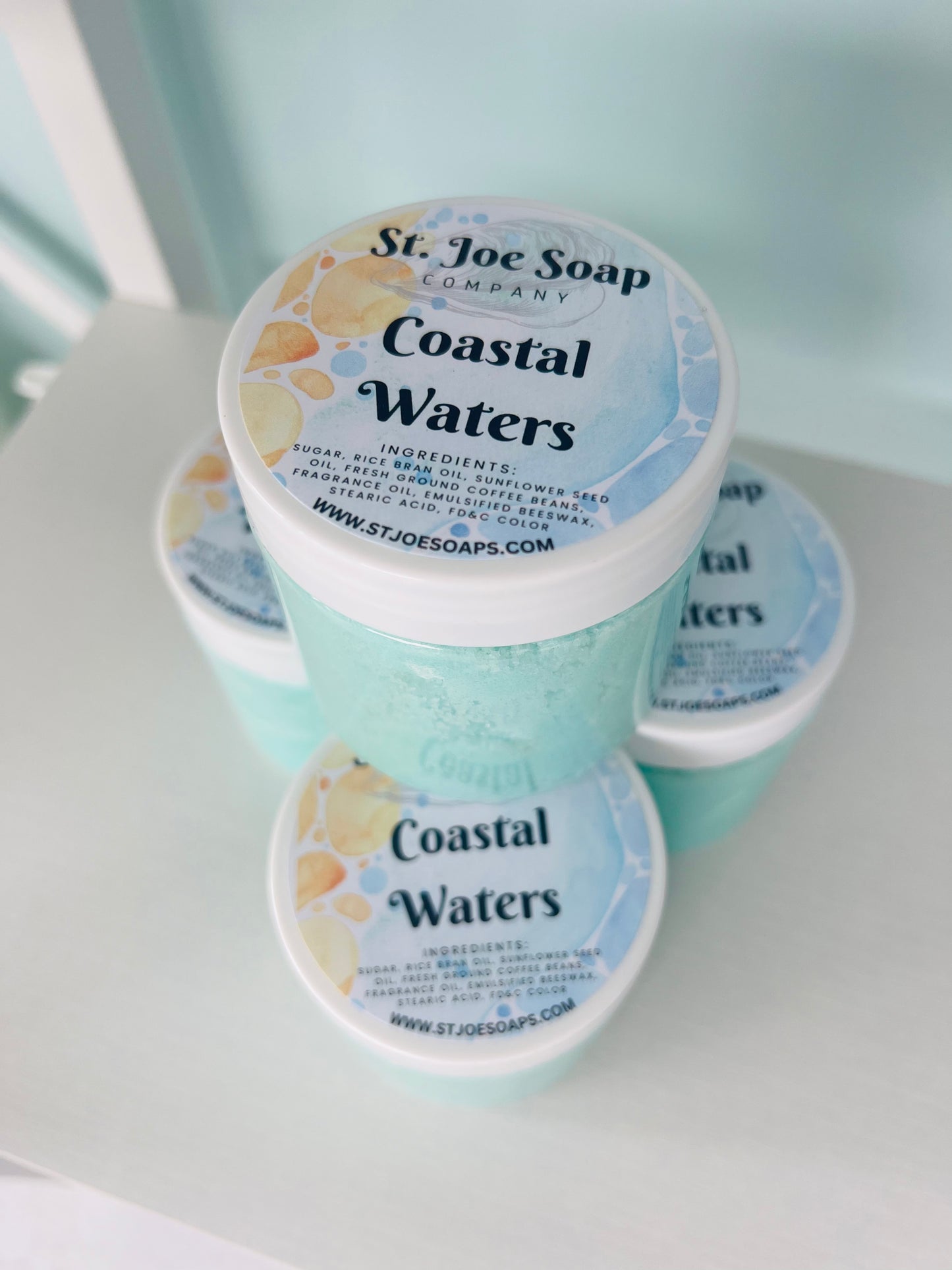 Coastal Waters Emulsified Sugar Scrub