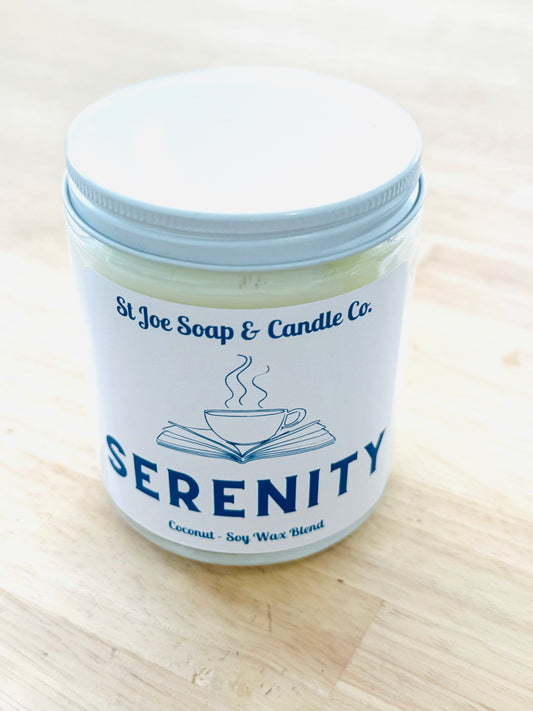 Serenity 8oz Candle with Lid