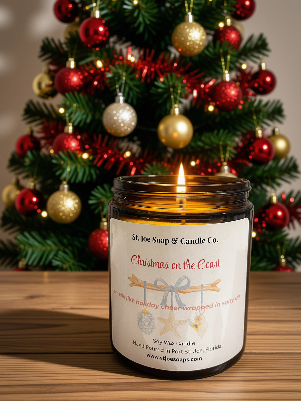 Soy Candle - Christmas on the Coast