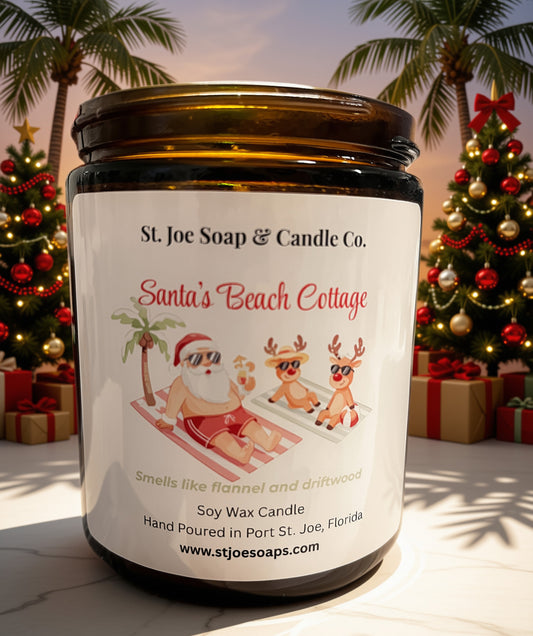 Soy Candle - Santa's Beach Cottage