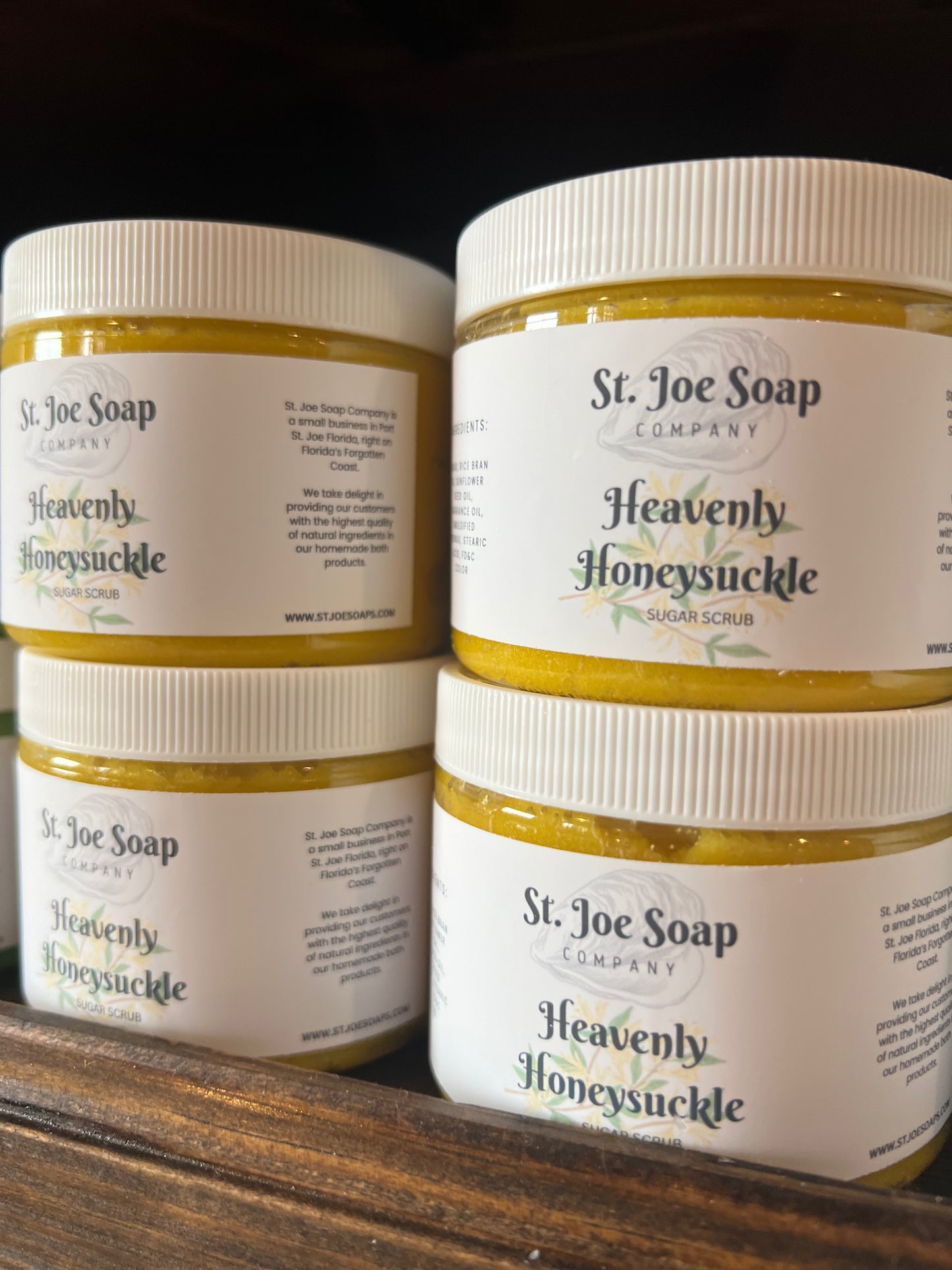 Heavenly Honeysuckle Emulsified Sugar Scrub